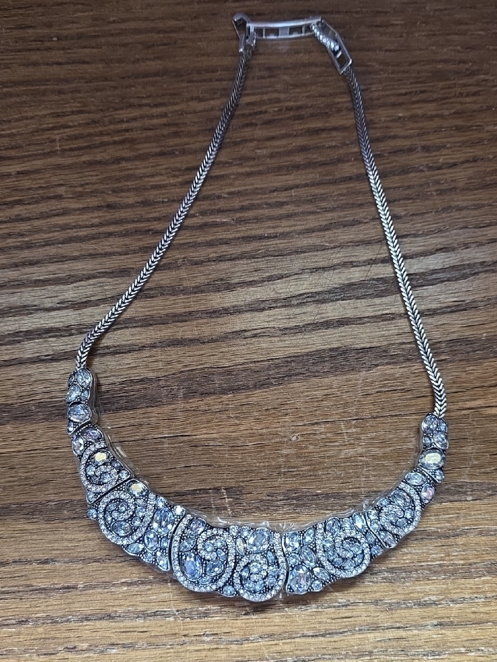 Brighton Blue Crystal Voyage Collar Necklace